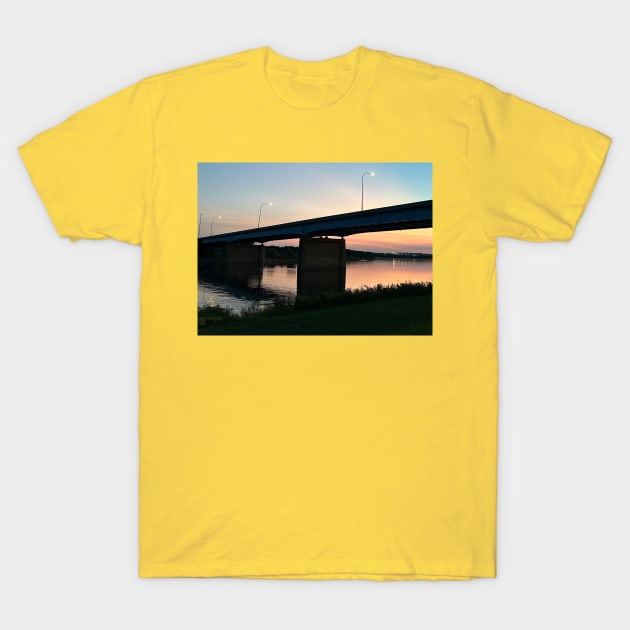 Sunset in Bismarck! T-Shirt by LoneSTAR28